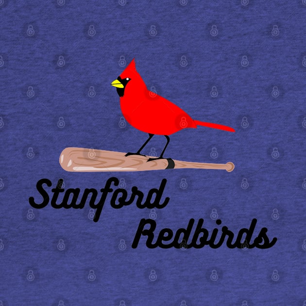 Stanford Redbirds by Pearlie Jane Creations